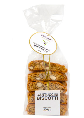 海外の輸入お菓子 ビスコッティ イタリア seggiano　seggiano　cantuccini biscotti カントゥッチーニ　ビスコッティ