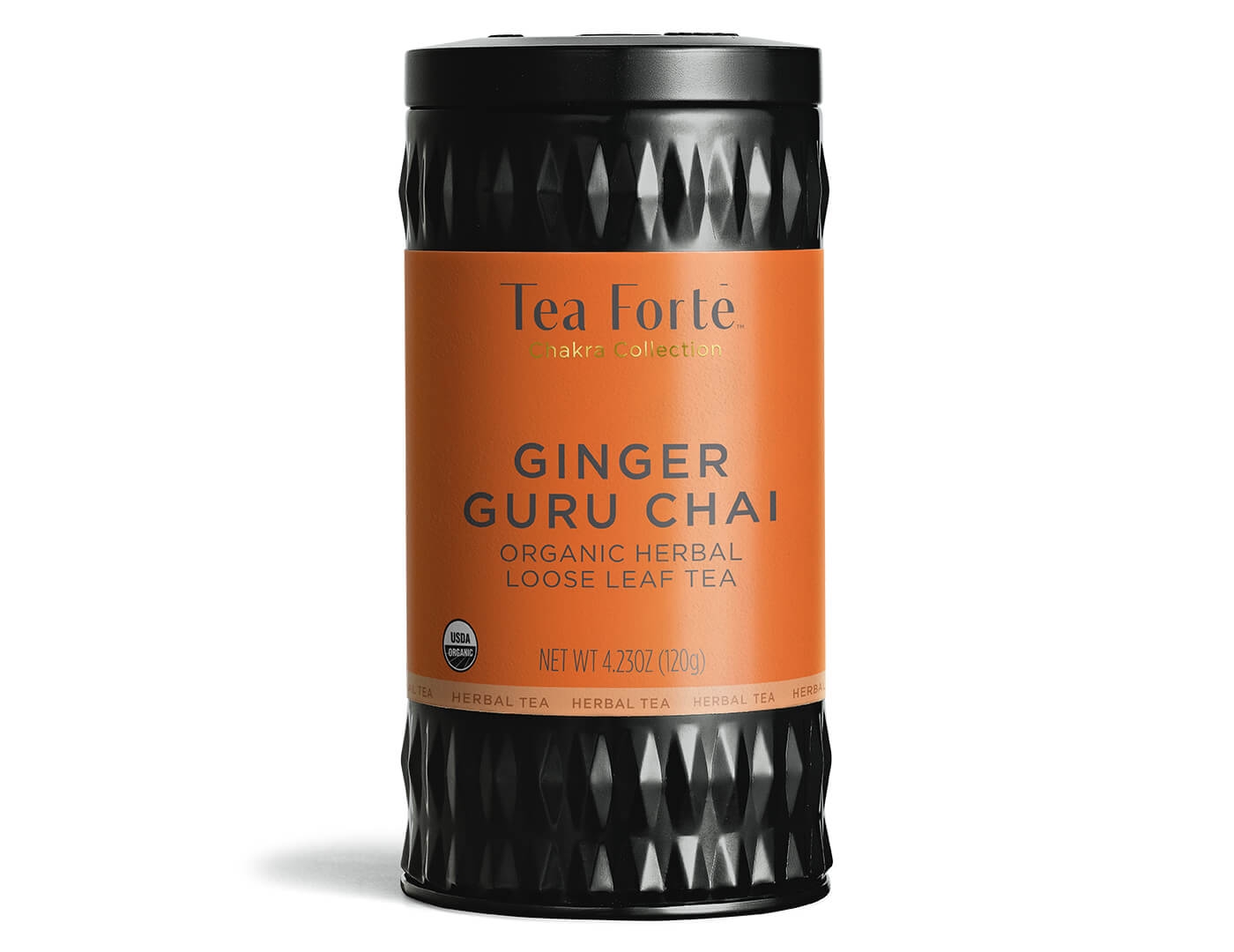 teaforte GINGER GURU CHAI CHAKRA LOOSE TEA CANISTER　ジンジャーチャイティー