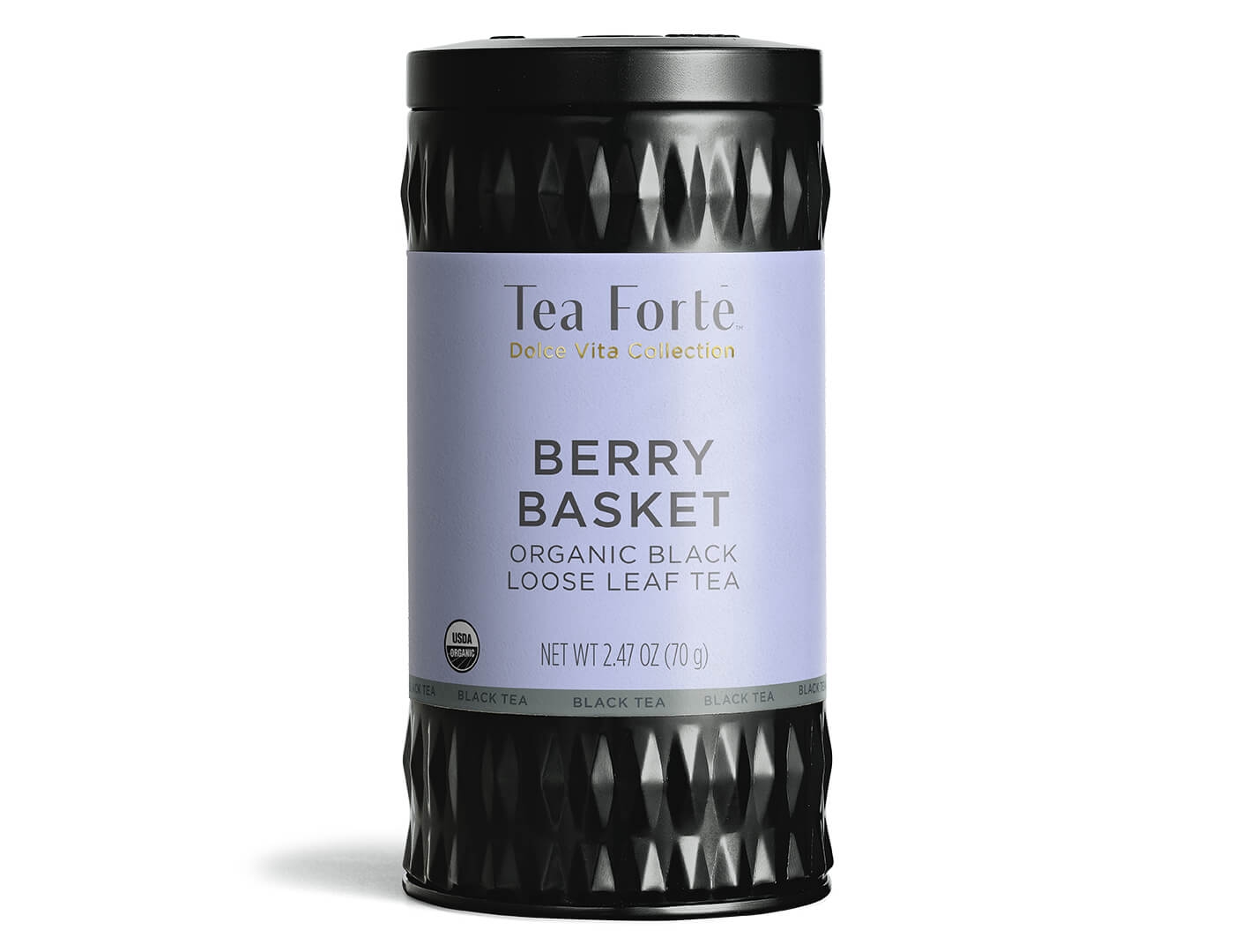 teaforte　BERRY BASKET DOLCE VITA LOOSE TEA CANISTER　ベリーティー