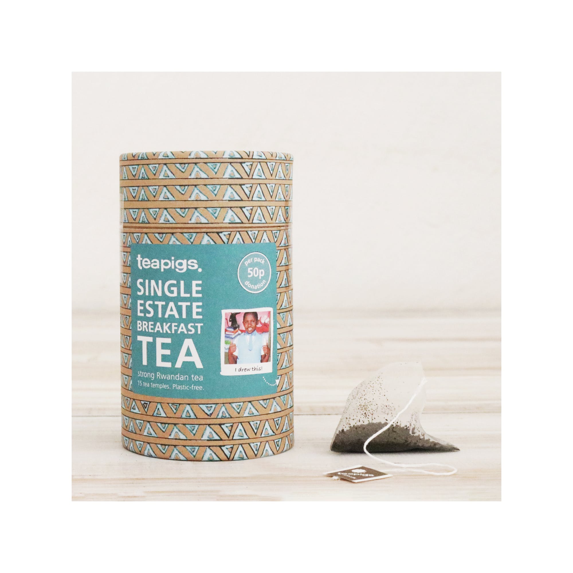 海外の輸入紅茶　紅茶 アメリカ teapig　single estate breakfast tea strong rwandan tea