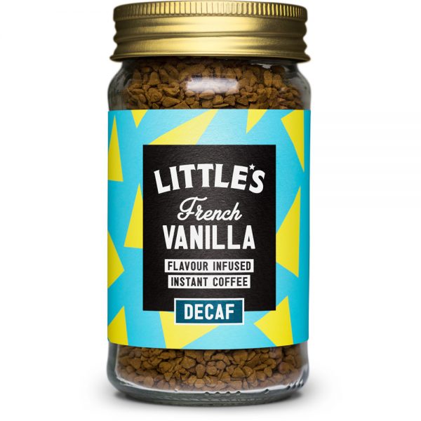 海外のコーヒー イギリス　littles French Vanilla Flavour Infused Instant Coffee